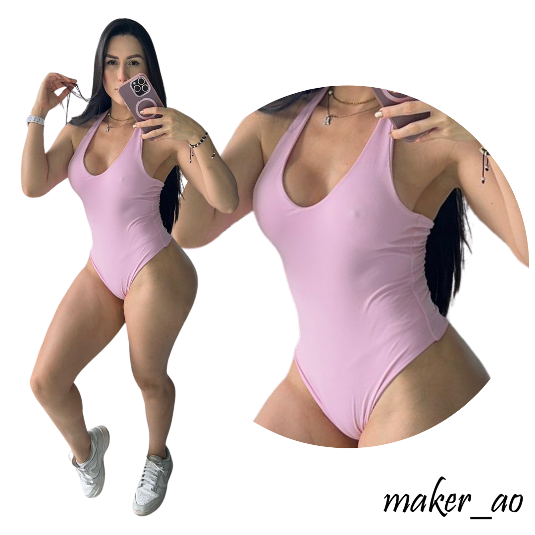 Body con Escote en la Espalda