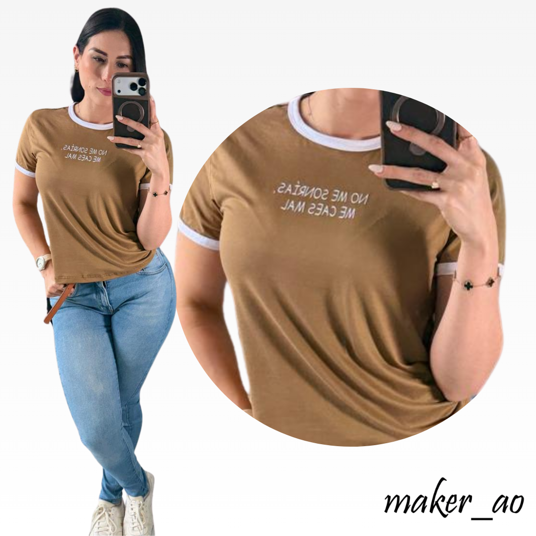 Blusas De Filo Con Frase