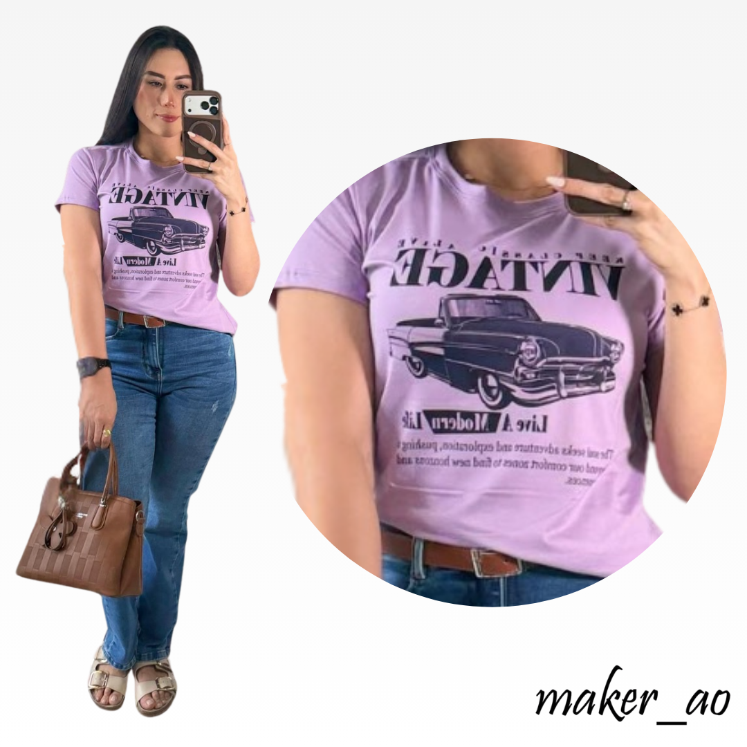 Blusas Largas Vintage