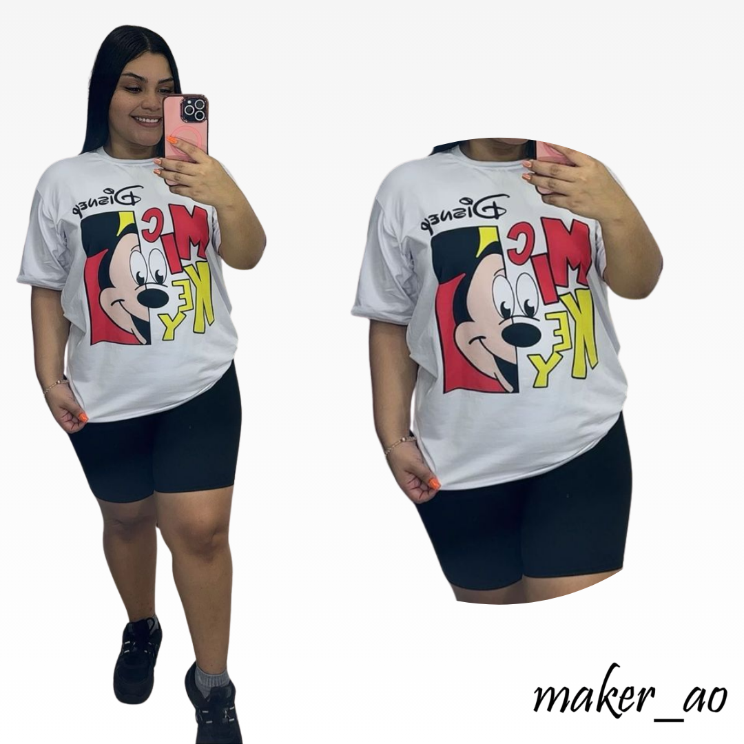 Conjuntos Licra + Oversize