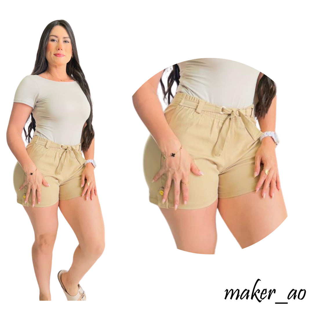 Short con Cinturón