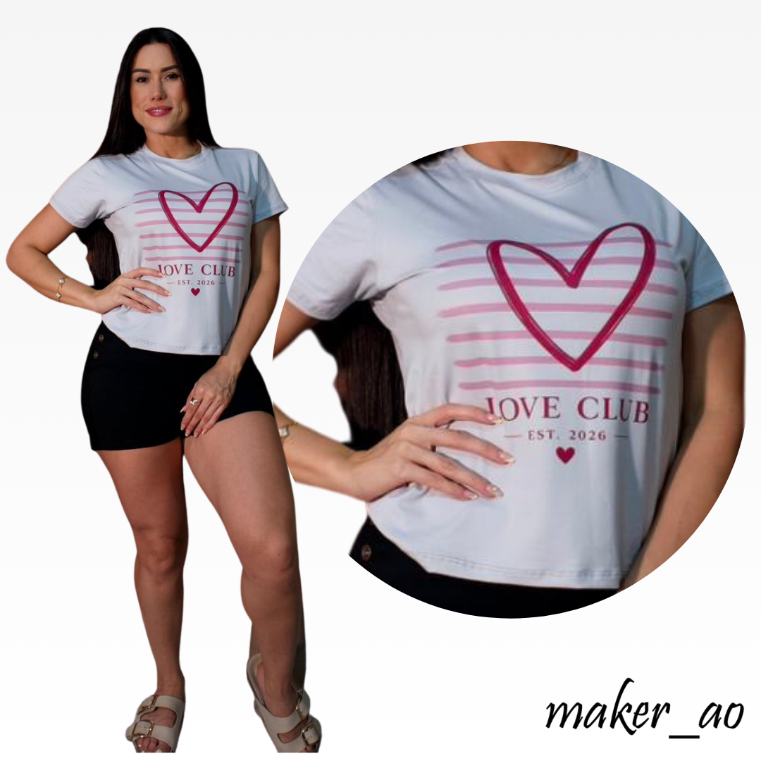 Blusa Love Club Tela Piel Durazno Premium
