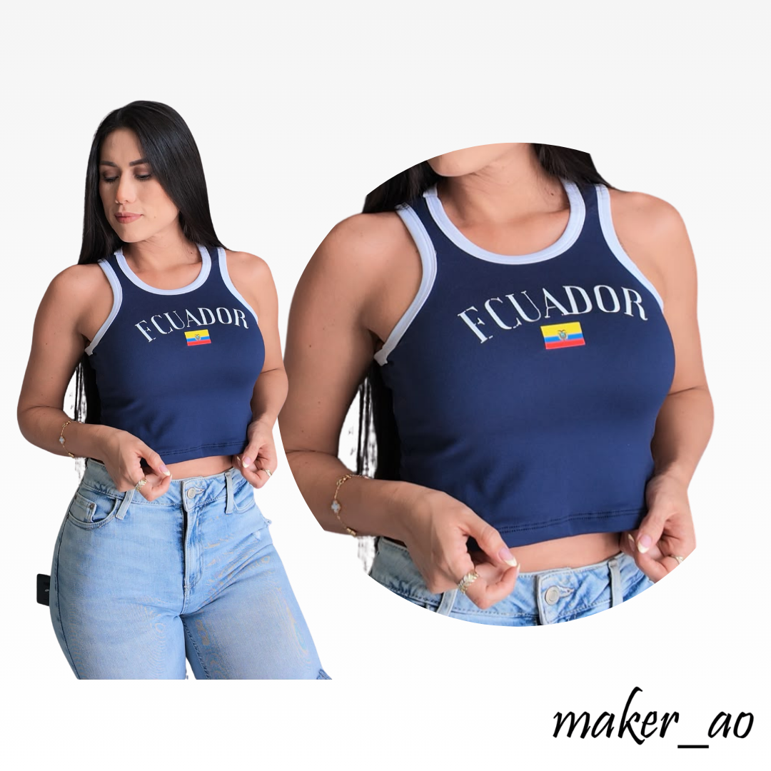 Blusa sin Mangas Ecuador