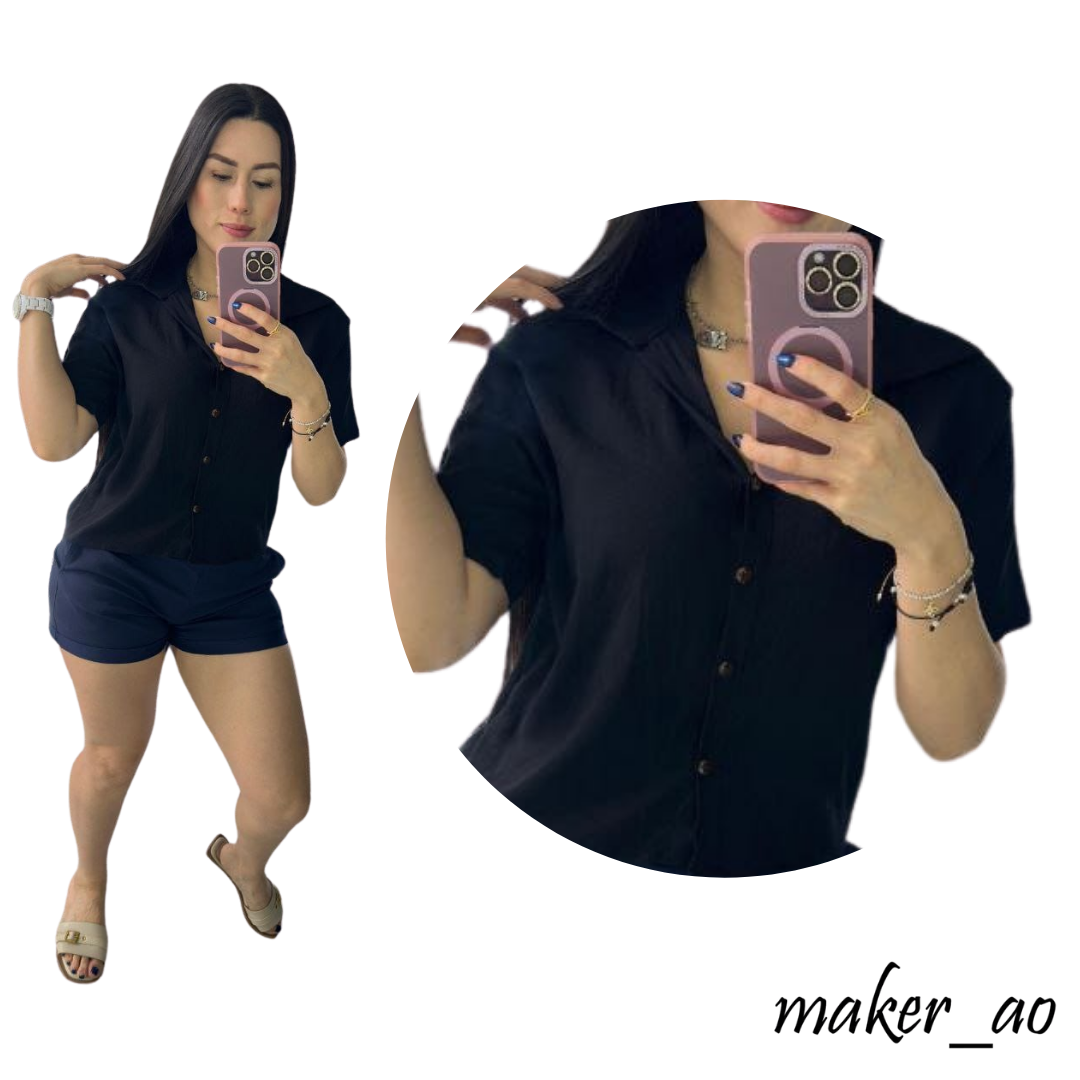 Cami crop larga