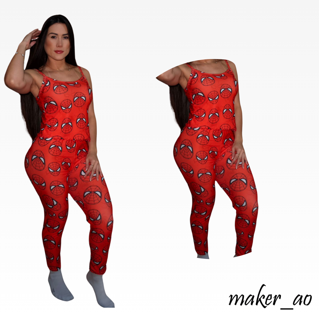 Pijamas Largas Tela Piel Durazno Premium
