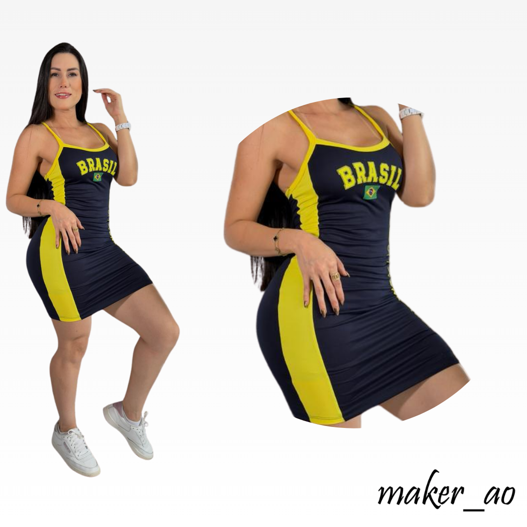 Vestidos de Ecuador y Brasil