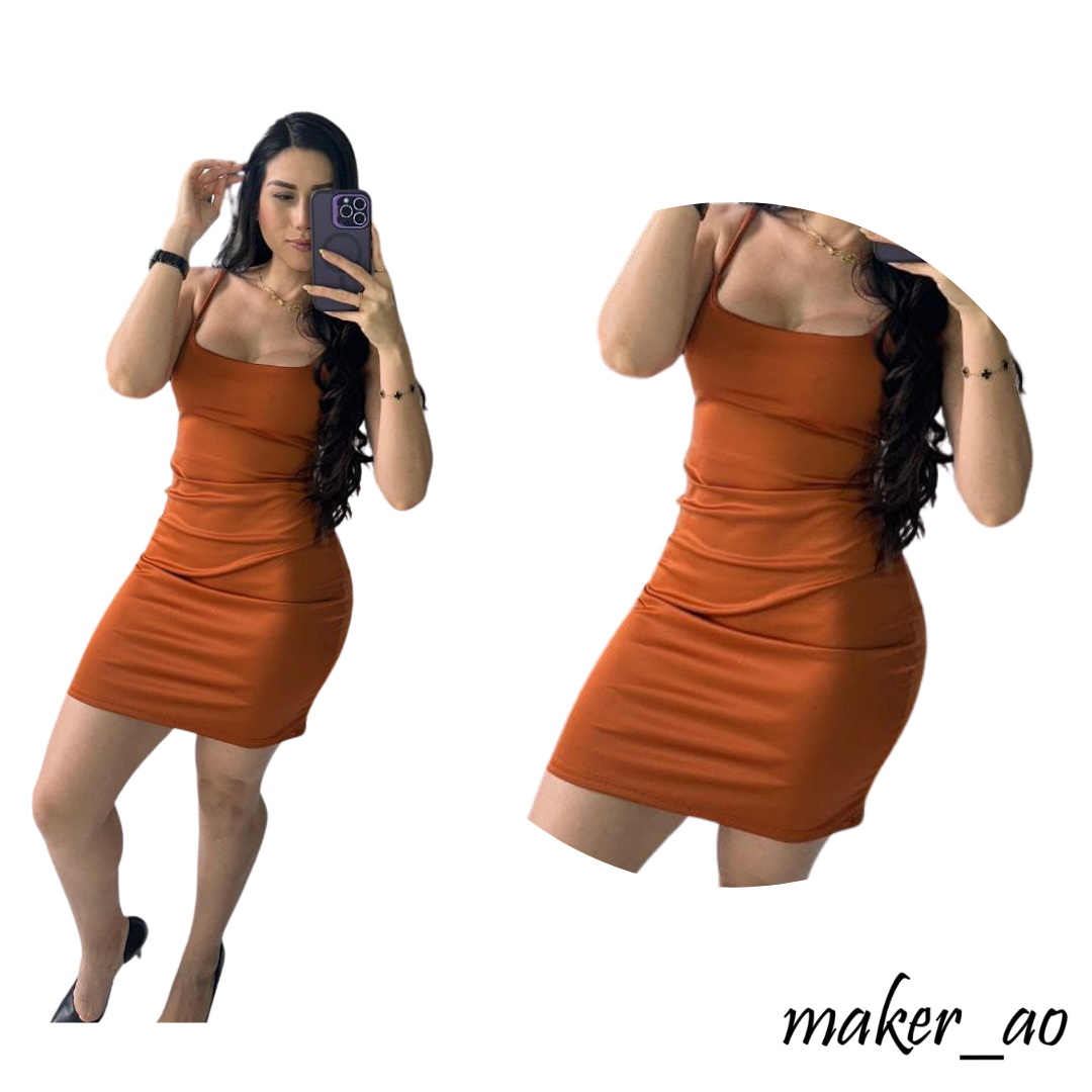 Vestidos de tiras suplex